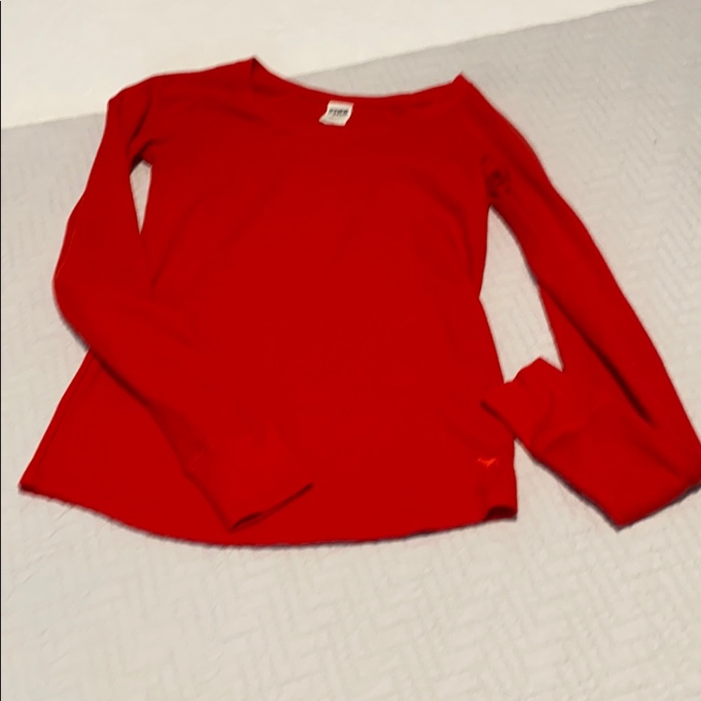 Red thermal shirt